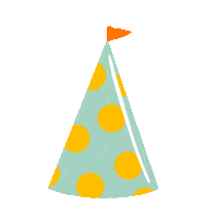 Happy Birthday Party Sticker by Liana Hughes Creative