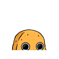 SadNuggie sad crying cry depressed Sticker