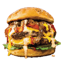 Burger Cheese Sticker by Meat District