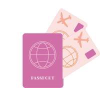 Spain Passport Sticker by Bijkeesje