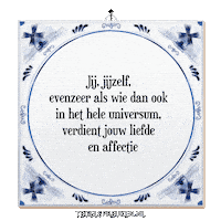 Humor Respect Sticker by Tegelspreuken.nl