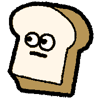 Bread Nani Sticker