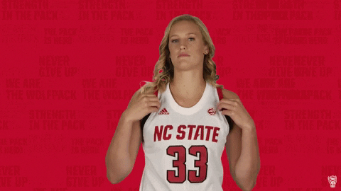 Point GIF by NC State Athletics