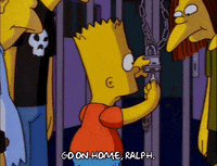 bart simpson dolph starbeam GIF