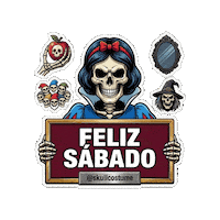 Fin De Semana Halloween Sticker