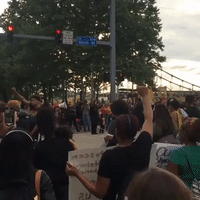 Demonstrators Gather in Downtown Pittsburgh Over Antwon Rose Shooting