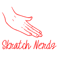Hand Scratch Sticker by SKRTCHNRDS