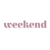 Weekend Week Sticker by Peaa