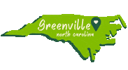 North Carolina Heart Sticker by City of Greenville, NC