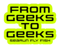 Fromgeekstogeeks Sticker by Searun Fly Fish