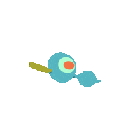 GoodnAbel bird flying whistle flapping Sticker