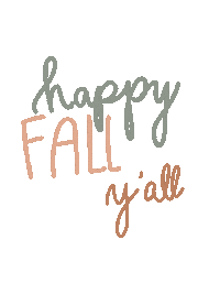 Happy Fall Sticker
