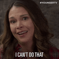 Can&#39;T Suttonfoster GIF by YoungerTV