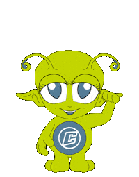 Happy Jump Sticker by cyber-Wear