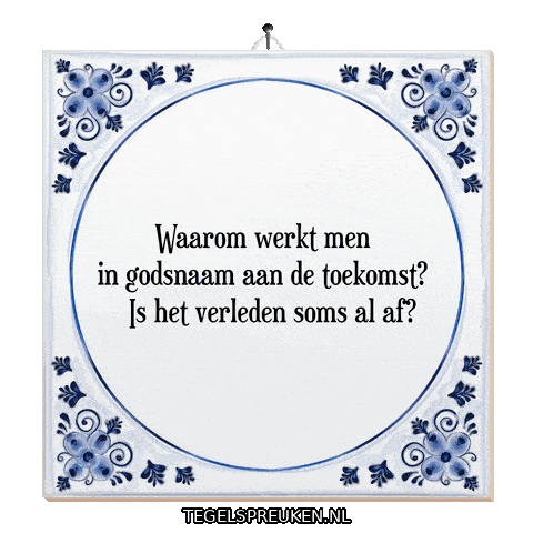 Humor Hoop Sticker by Tegelspreuken.nl