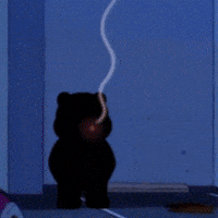 Sad Panda Night Scene GIF by Kanpai Pandas