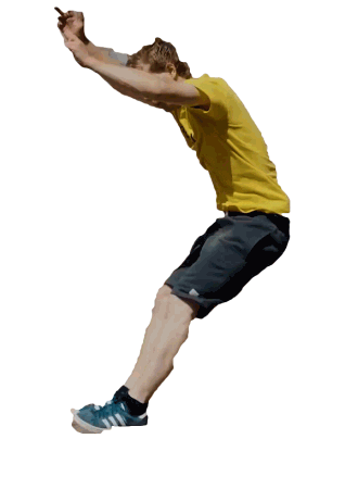 AquilaMovement parkour salto freerunning aquila Sticker