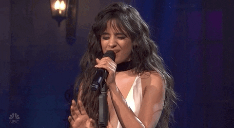 Camila Cabello Singing GIF by Saturday Night Live