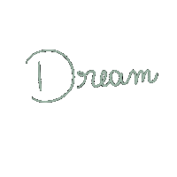 Dream Dreaming Sticker