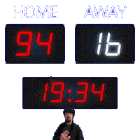 16 Away Sticker