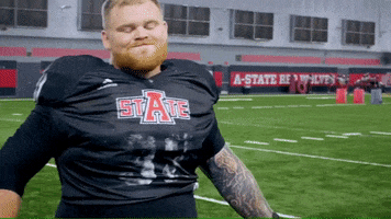 Red Wolves Forrest GIF by Arkansas State Athletics