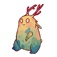 happy walking Sticker