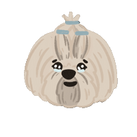 Dog Sticker by Ann of Facedit