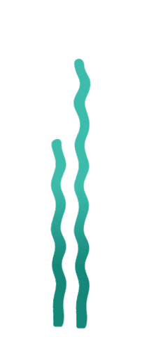 hustlefish giphyupload green ocean sea Sticker