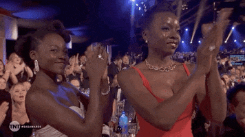 Lupita Nyongo Applause GIF by Actor Awards