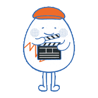 Show Time Egg Sticker by M21.hk