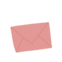 LaRenardeBouclee love heart pink post Sticker