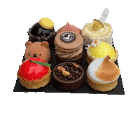 Food Cake Sticker by foodbabyny
