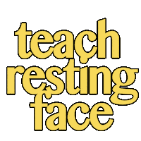 teacher class Sticker by Your Social Team
