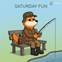 Fishing Waiting GIF by BONK