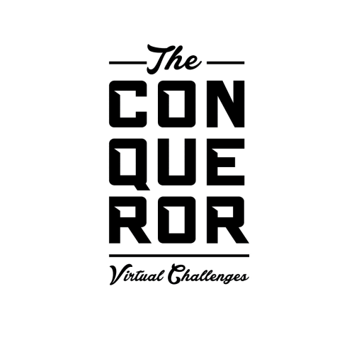 The Conqueror Virtualfitness Sticker by My Virtual Mission + The Conqueror Events