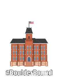 University Of Colorado Boulder Sticker by CUBoulder