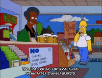 Season 9 Burrito GIF by The Simpsons
