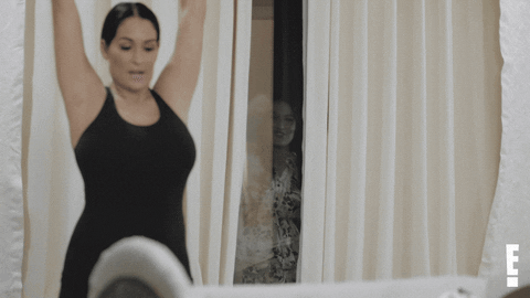 Scared Nikki Bella GIF by E!