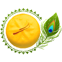 fortunefoods art diwali peda rangoli Sticker