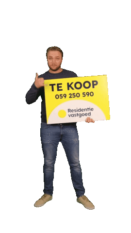 Te Koop Sticker by Residentie Vastgoed