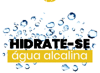 ursu9water water bottle agua alkaline water Sticker