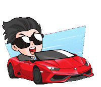 Car Driving Sticker by Sharich Health