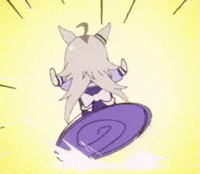 Girl Flee GIF