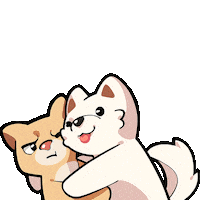 Hugging Love Sticker