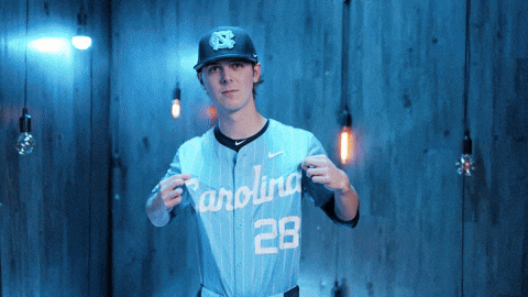 University Of North Carolina Baseball GIF by UNC Tar Heels