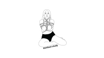 Art Illustration Sticker by Shibari Study