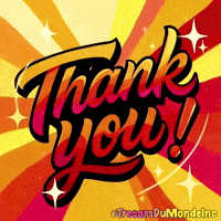 Made In Canada Thank You GIF by TresorsDuMonde.ca