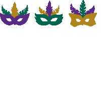Mardi Gras Parade Sticker by Sweet Baton Rouge