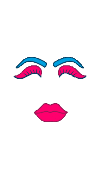 mardi gras face Sticker by ANZ