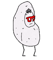 byakki okay bounce potato meh Sticker